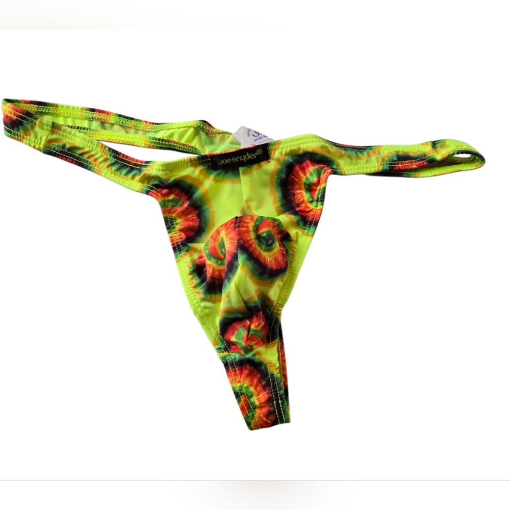 Vibrant Tie-Dye Men's Thong